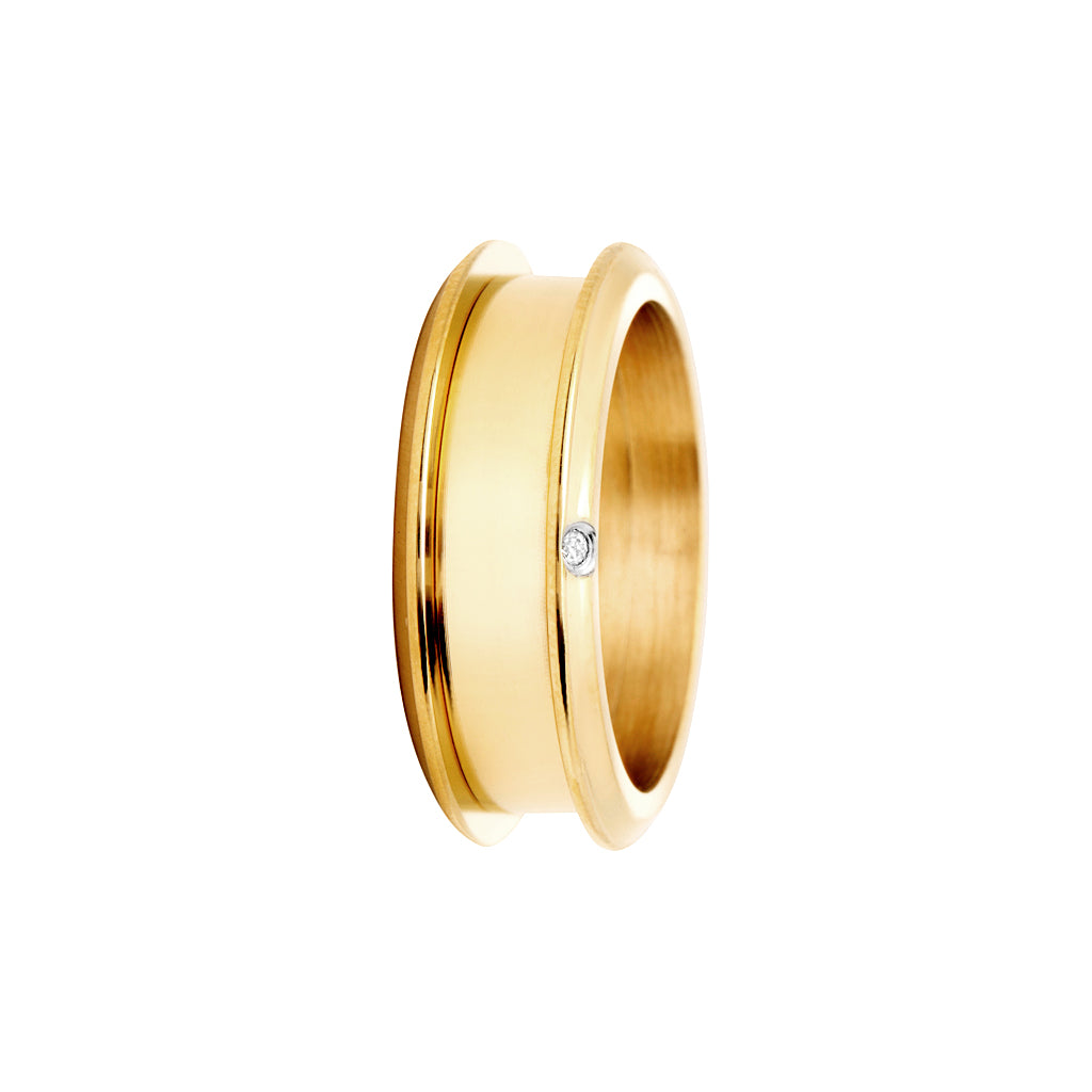 Build your own Inclusion Ring Rings Ten Degrees Inc. Gold 7 