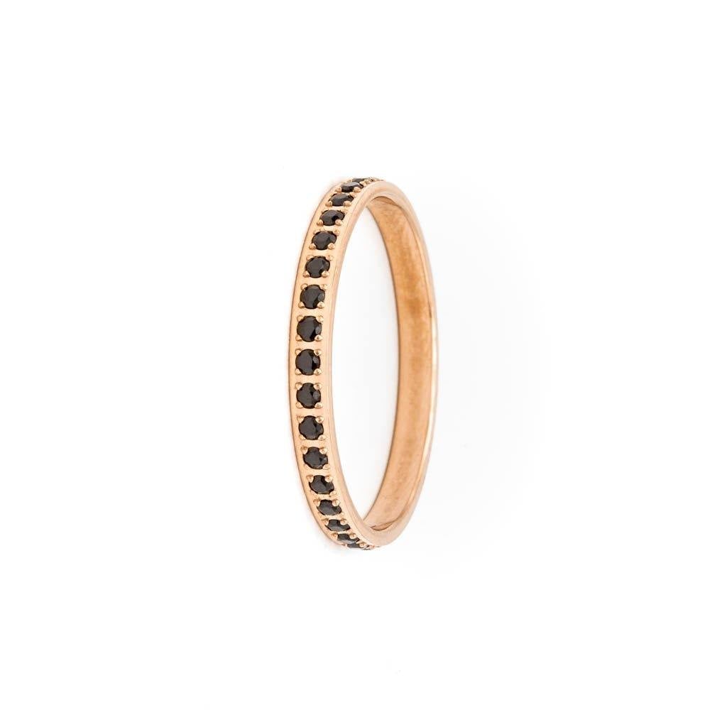 Exquisite Spinner Ring tendegreesinc Rose Gold 15