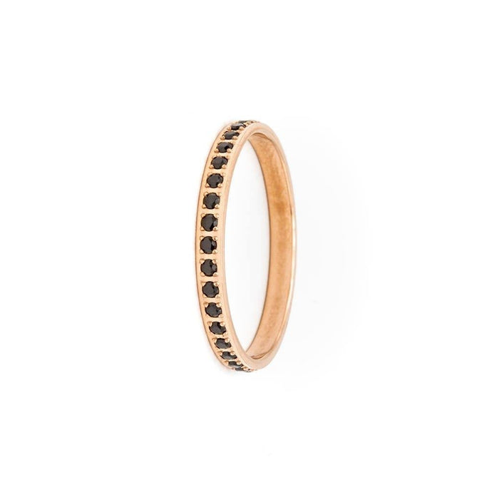 Exquisite Spinner Ring tendegreesinc Rose Gold 15 