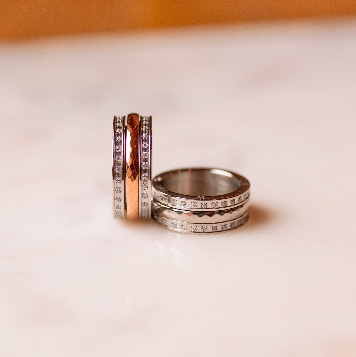 Gifted Ring tendegreesinc Choose One Rose Gold