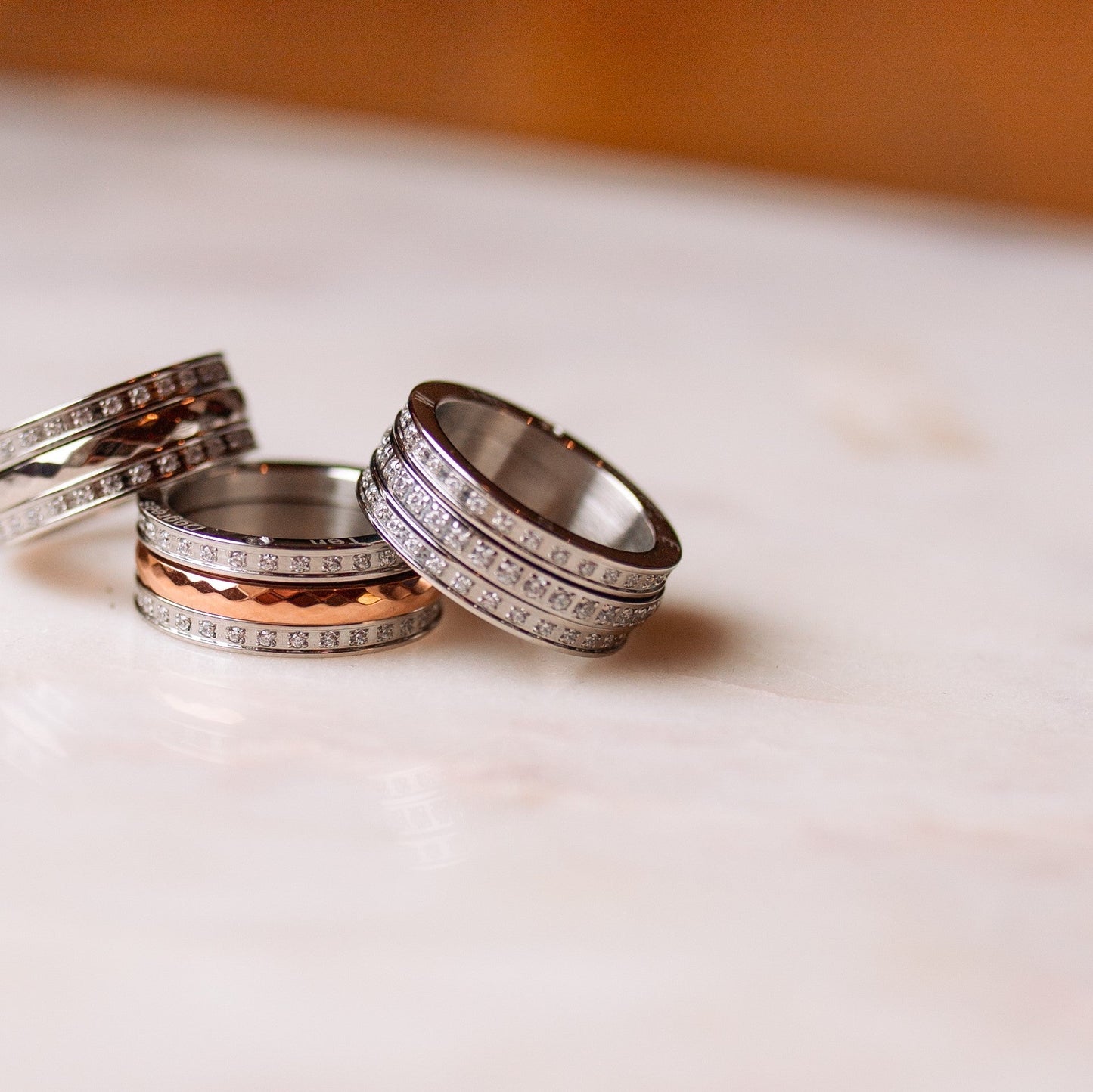 Hope Ring Rings tendegreesinc Choose One Rose Gold
