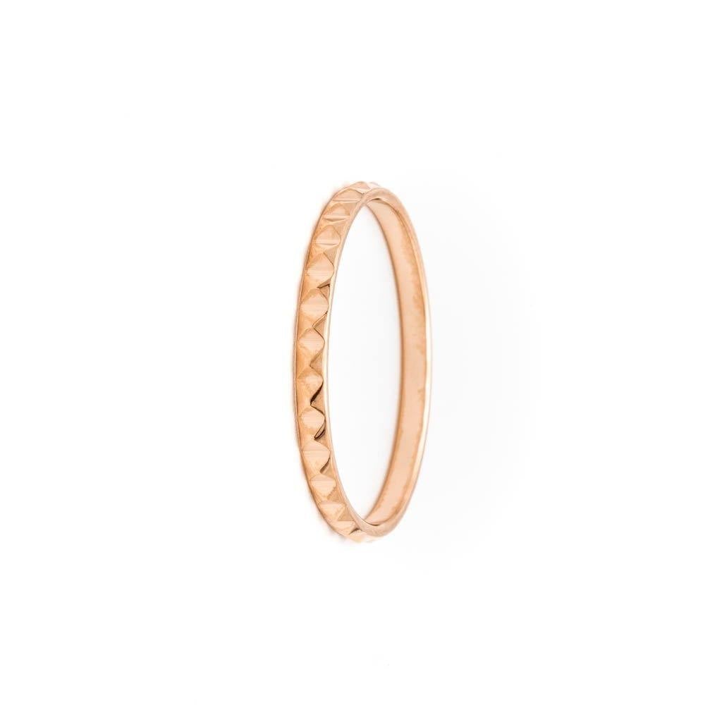 Strength Spinner Ring tendegreesinc Rose Gold 14