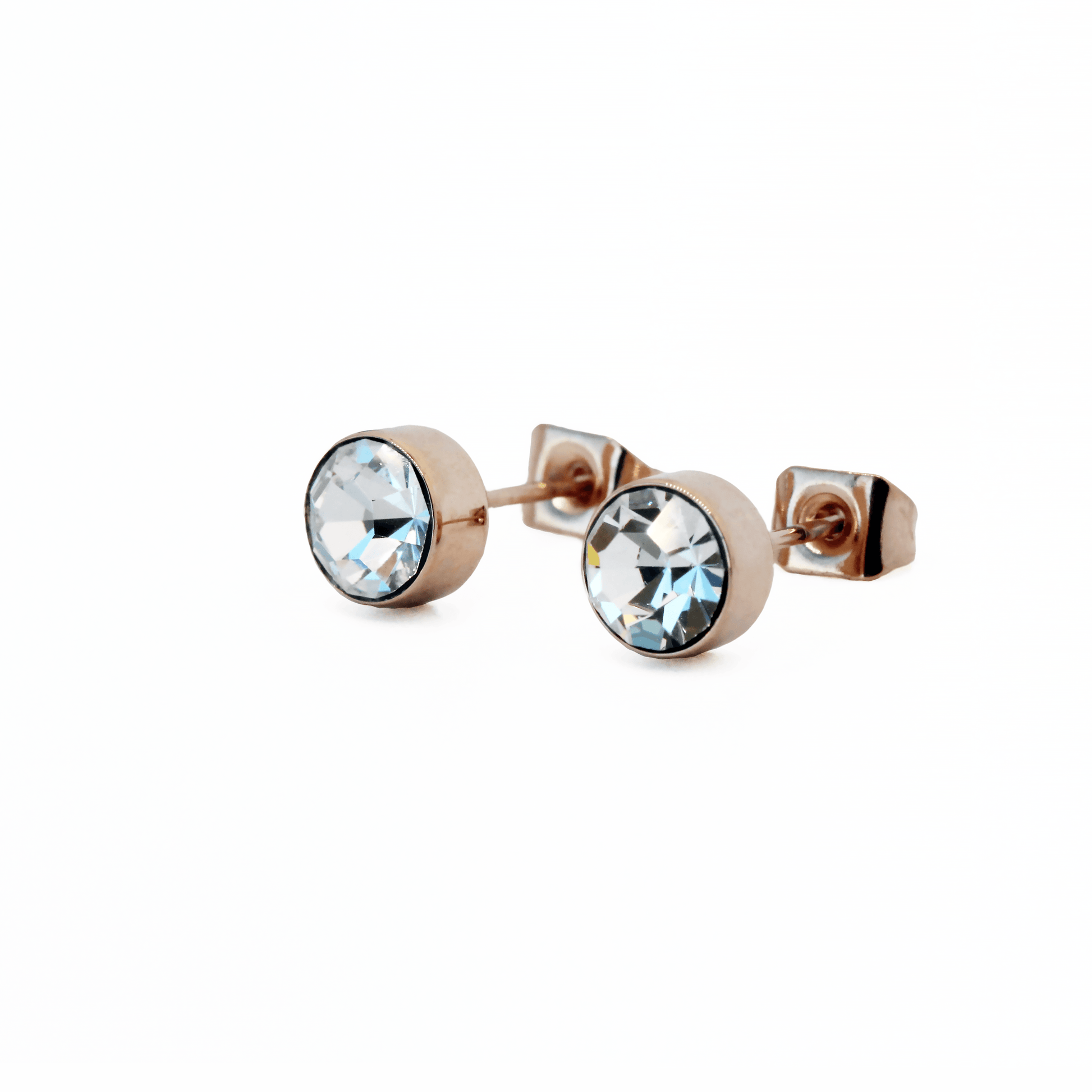 Stud Earrings - Sale Sale tendegreesinc Rose Gold
