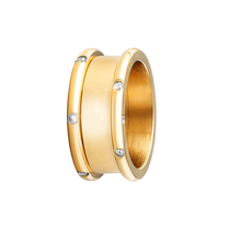 Load image into Gallery viewer, Build Your Own Persevere Ring Rings tendegreesinc Gold 6 

