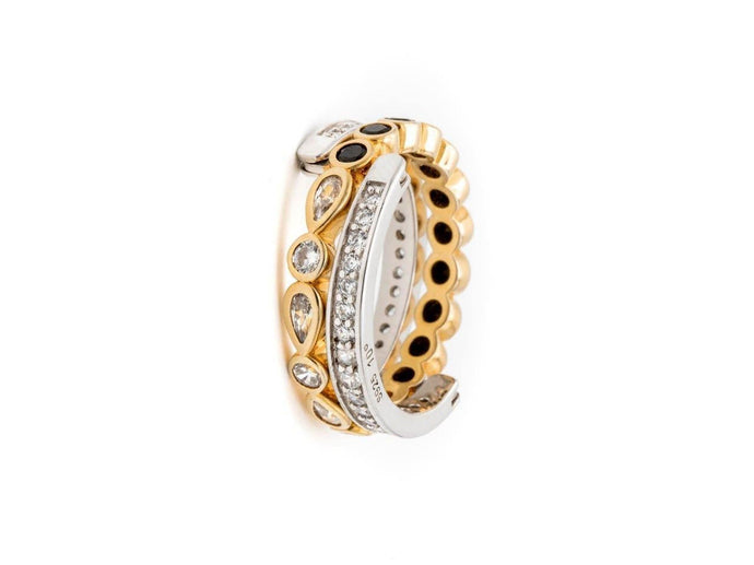 Rotating Ring Gold & Silver - Sale Sale tendegreesinc 
