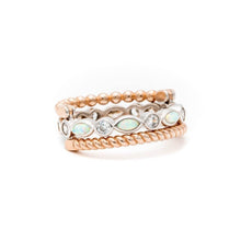 Load image into Gallery viewer, Rotating Ring Rose Gold &amp; Silver - Sale Sale tendegreesinc 
