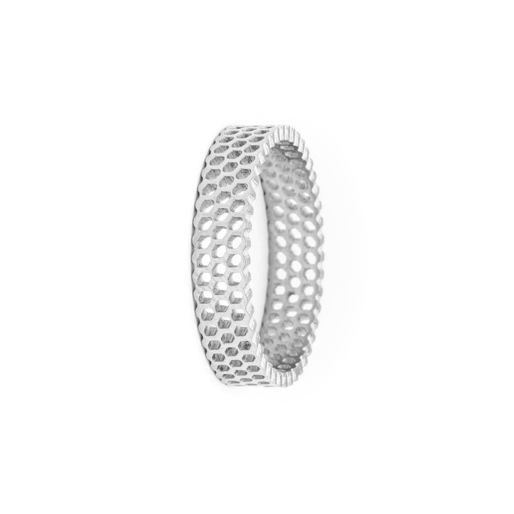 Sociable Spinner Ring tendegreesinc Silver 14 